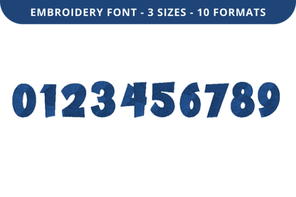 Cake Layer Font 0 to 9 Review