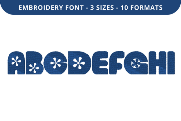 Daisy Font a to I: Sweet, Soft, and Perfect for Personalized Gifts