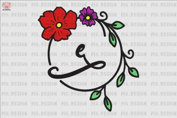 Flower Font E: A Brand-First Embroidery Design Review