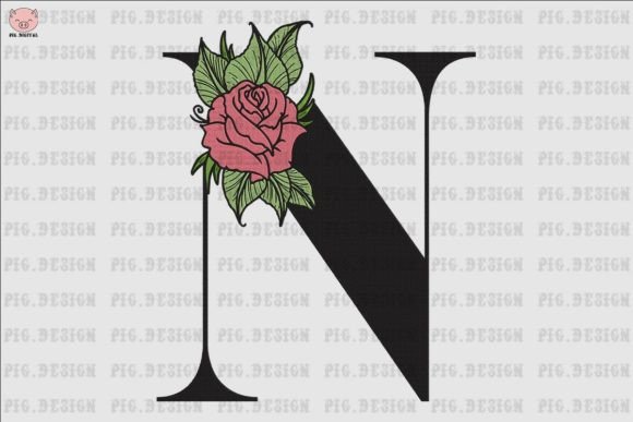 Flower Rose Font N: A Seasonal Embroidery Review