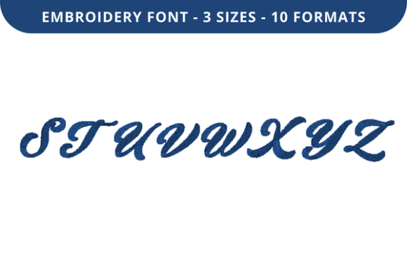 Fonso Font S to Z: A Seasonal Embroidery Font Review