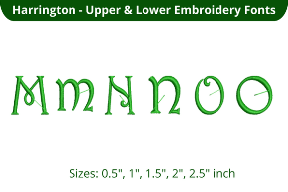 Harrington Font MNO Review