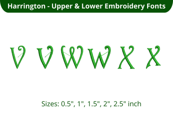 Harrington Font VWZ