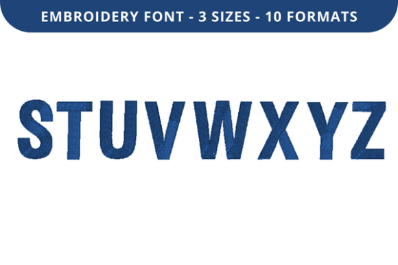 Jim Big Font S to Z