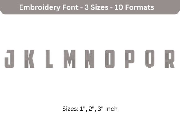 Major American Font J to R Review
