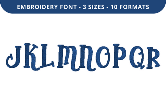 Mystically Font J to R: A Boutique Embroidery Designer’s Review